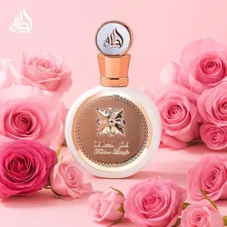 Lattafa Fakhar - Perfume de larga duración para mujer, floral, afrutado, fresco, dulce, 3.40 onzas