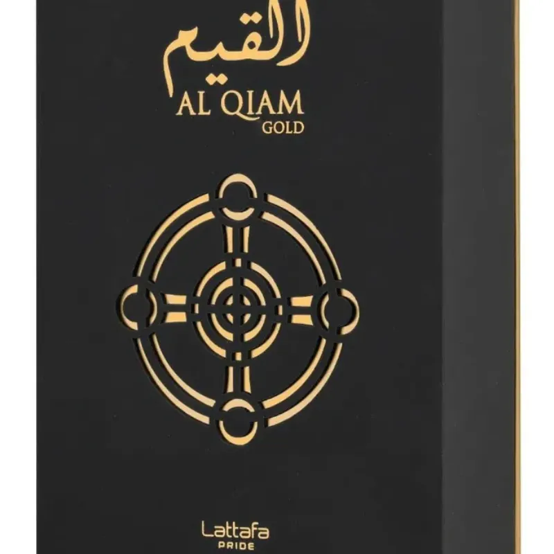 Lattafa Perfumes Al Qiam Gold for Unisex Eau de Parfum Spray, 3.4 Ounce