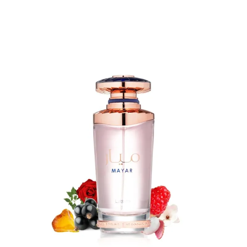 Lattafa Perfumes Mayar para mujer Eau de Parfum Spray, 3.4 onzas 