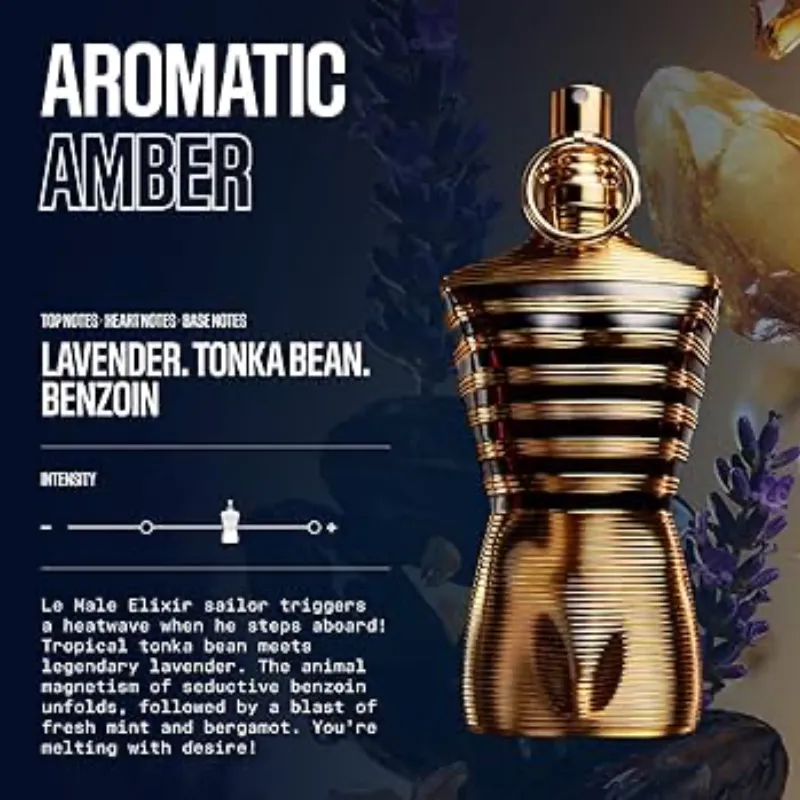 Marca: Jean Paul Gaultier 4.7 4.7 de 5 estrellas (3,548) Le Male Elixir de Jean Paul Gaultier para Hombre 2.5 oz Spray de Perfume