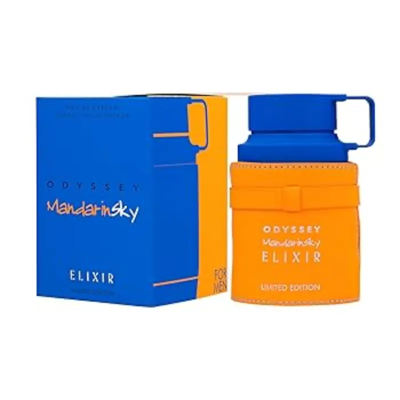 Odyssey Mandarin Sky Eau de Parfum Spray para hombre, 3.4 FL OZ/100 ML