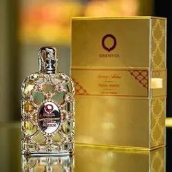 Orientica Colección de Lujo Royal Amber Eau De Parfum - Bergamota, melón, piña, afrutado, gourmand, ámbar, amaderado, vainilla, almizcle - Perfume árabe para mujer y hombre - 2.7 oz / 80 ml