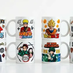 Tazas - Temática Anime