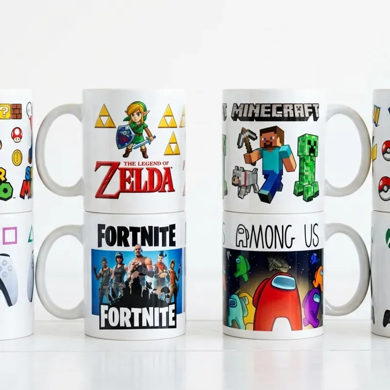 Tazas - Temática Videojuegos