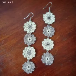 Aretes de Flores 