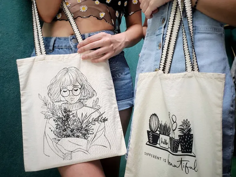 Bolsos de lienzo 