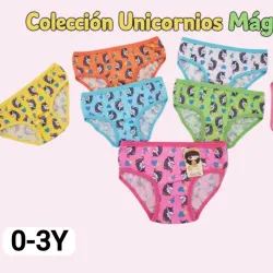 Blumer de niña de Unicornio