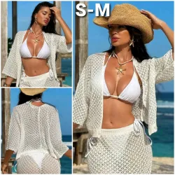 Blusa Tejida blanca