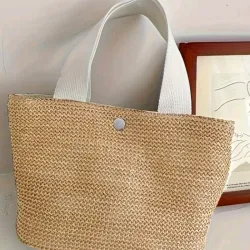 Bolso de mano tejido