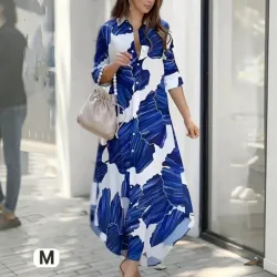 Camisero de flores azules