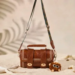 Cartera Marrón