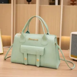 Cartera verde menta