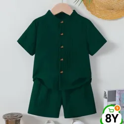 Conjunto verde camisa
