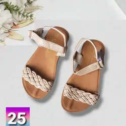 Sandalias beige