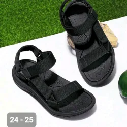 Sandalias negras