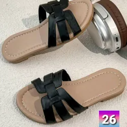 Sandalias negras