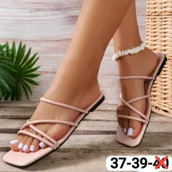 Sandalias rosa vieja