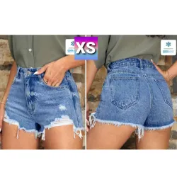 Short corto con rotos