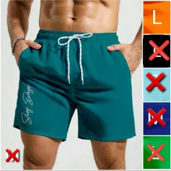Short hombre naranja