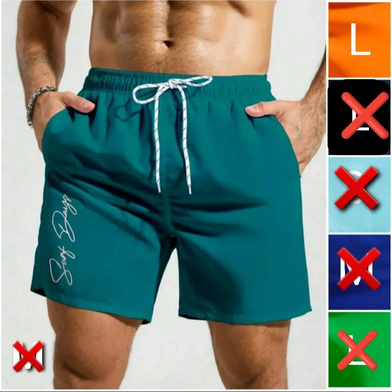 Short hombre naranja