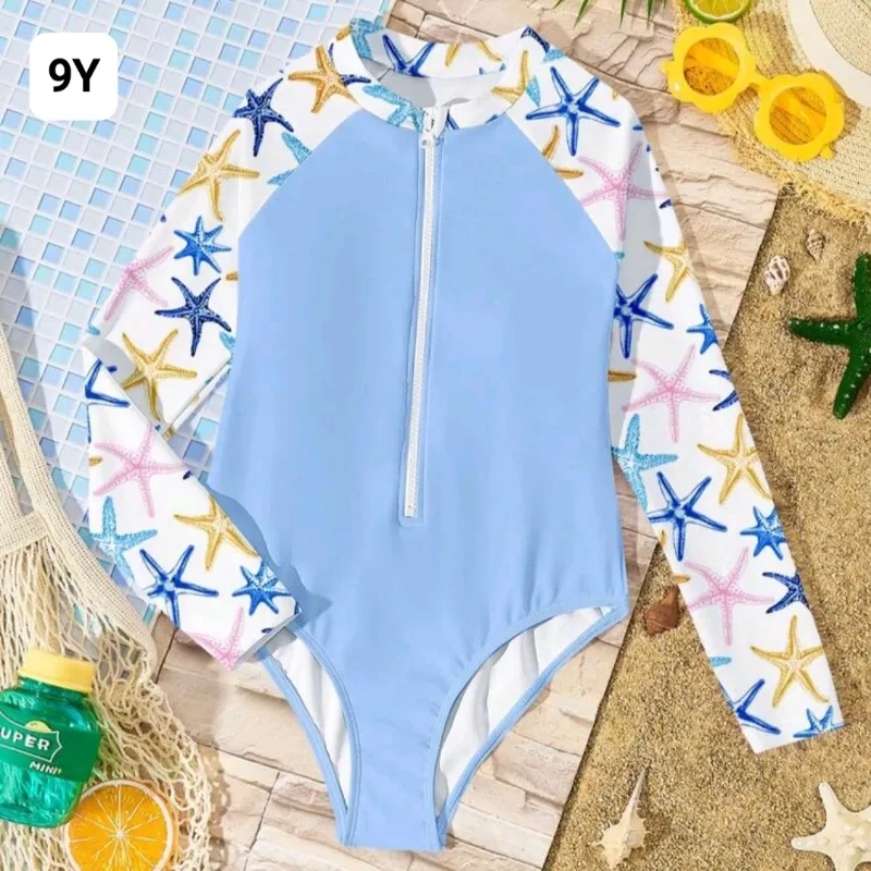 Truza azul de estrellas