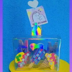 Caja transparente para Mamá 😍