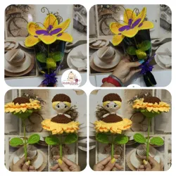 Flor Reversible 🌻y Flor que da Fulgor (Rapunzel)