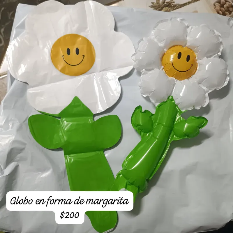 Globos margarita 🌼