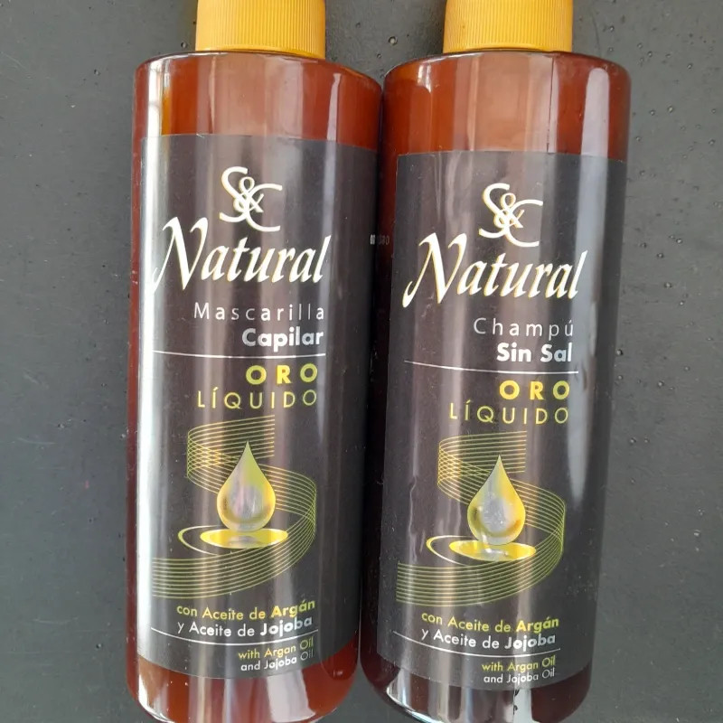 Juego de champú y acondicionador Oro Líquido