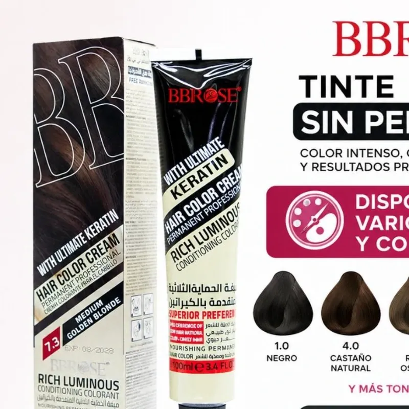 Tinte BBROSE de tubo