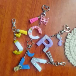 Llaveros de resina epóxica