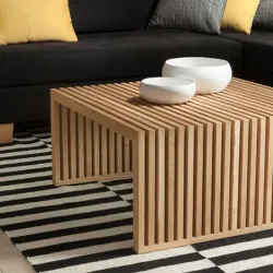 Mesa de centro barillada