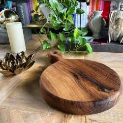 Tabla de picar redonda