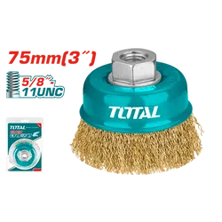 Cepillo de copa de alambre