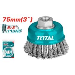 Cepillo de copa de alambre