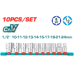 Juego de 10 dados 1/2”