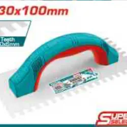 Paleta de yeso dentada 