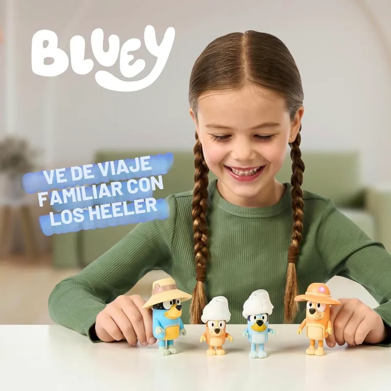 Figuras de Bluey Family