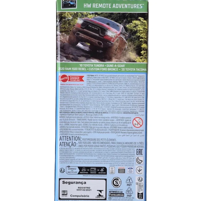Hot Wheels de la serie HW Remote Adventures