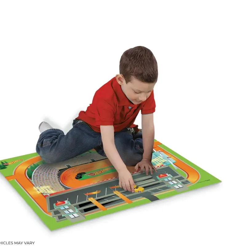 Hot Wheels Mega Mat con vehículo