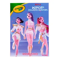 Libro para colorear de K-Pop: Demon Hunters.