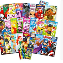 Libros para colorear y de actividades