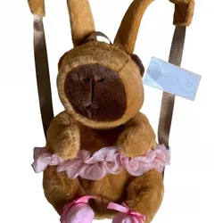 Mochila de peluche de Capibara
