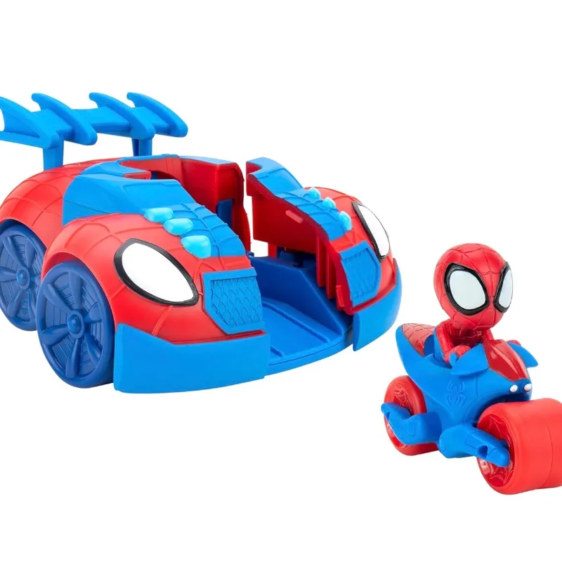 Vehículo Marvel Spidey and His Amazing Friends Web Strike 2-in-1