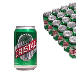 Media caja de Cerveza Cristal (pak de 12 unidades)