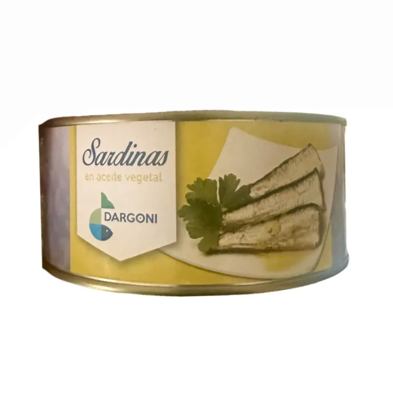 Sardina en aceite vegetal lata grande 1000 g