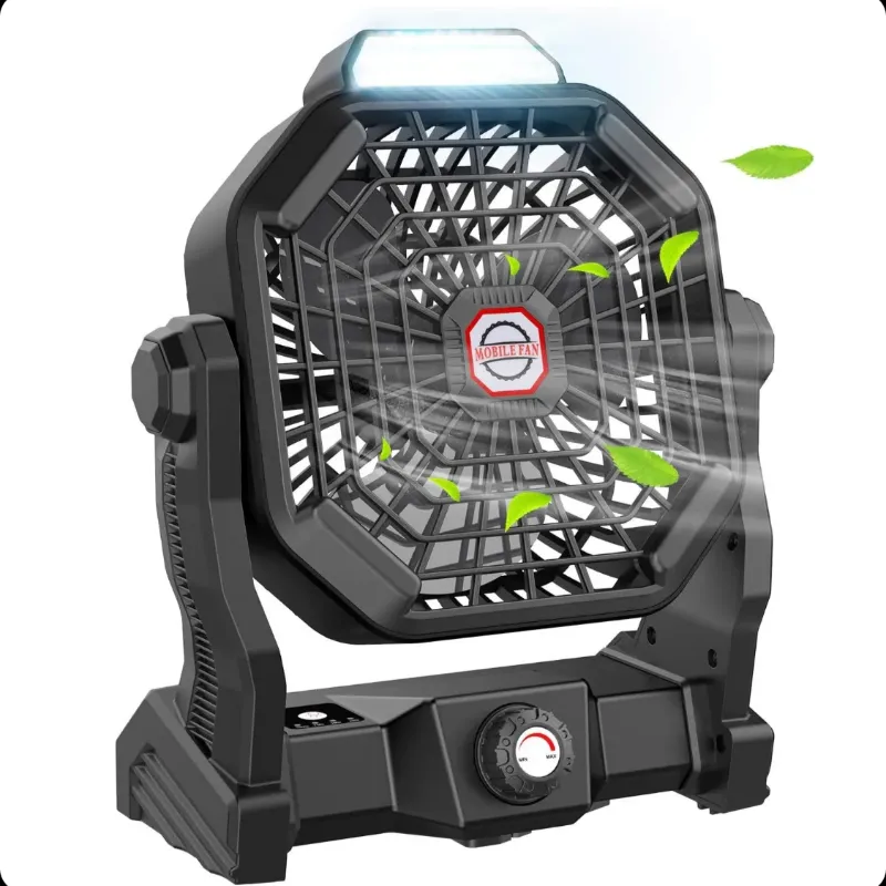 Ventilador recargable 20000 mAh (hasta 60 hrs de respaldo)