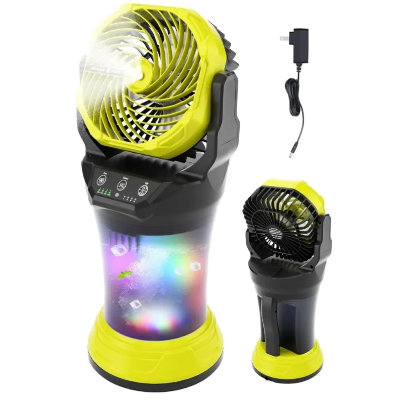 Ventilador recargable 30000 mAh (hasta 60 hrs de respaldo)
