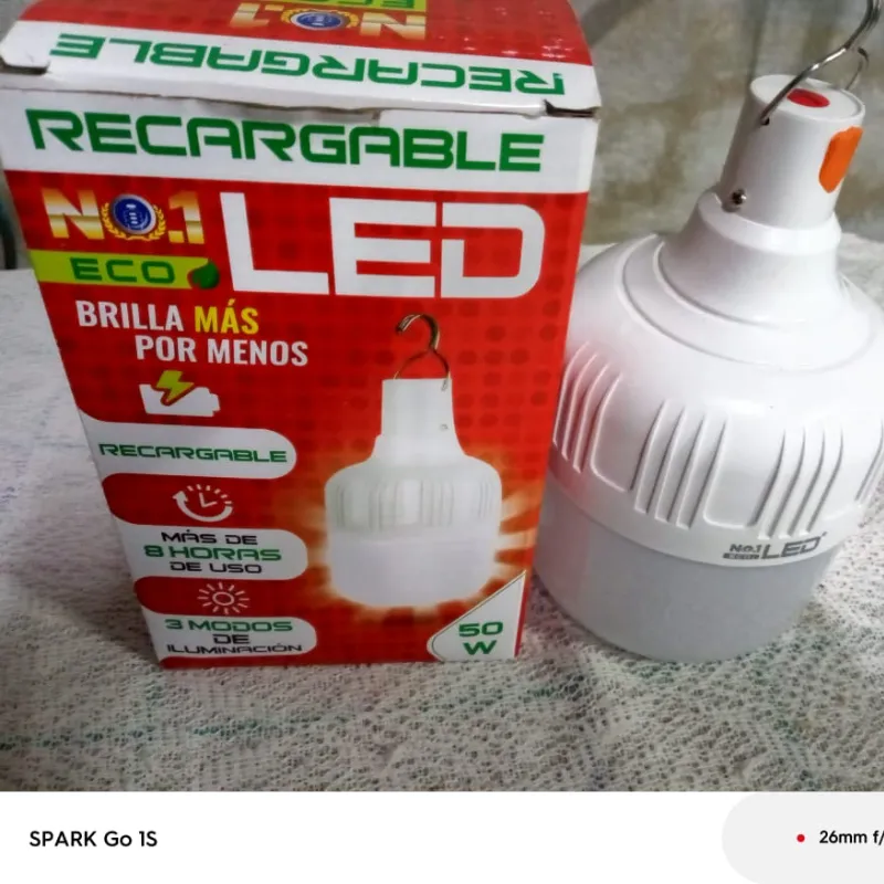 Bombillos recargables 