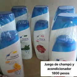Champú y acondicionador 